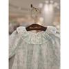 Chocola Twill Chiffon Dress M  ttpMoe072M 