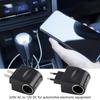 Car LighterPlug Adapter Stable LighterConverter With LED Indicator 220V To 12V Black Auto Accessories AC To DC Car Adapter