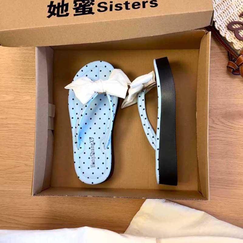 Cool Slippers Women's Summer New Leisure Vacation Flat Bottom Solid Color Toe Beach Flip-flops