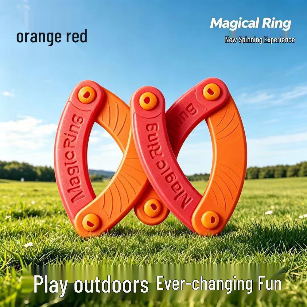 Children's EVA Soft Three-Blade Boomerang Flying Disc Toy