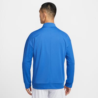 Nike Jackets Men's Royal Blue Stand Collar Moderate Other