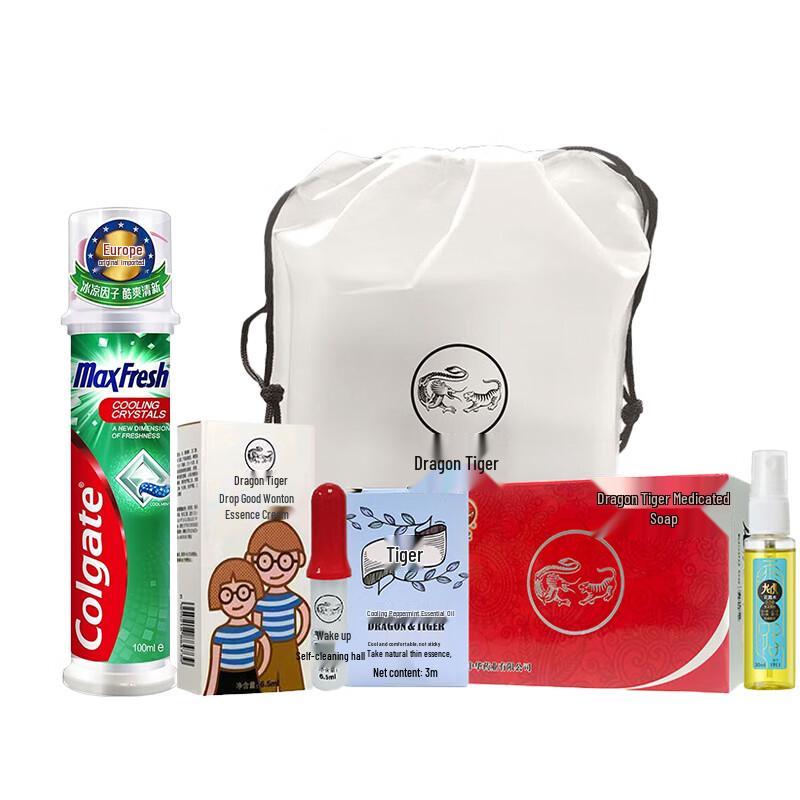 Colgate Cool Refreshing Toothpaste & Summer Essential Set