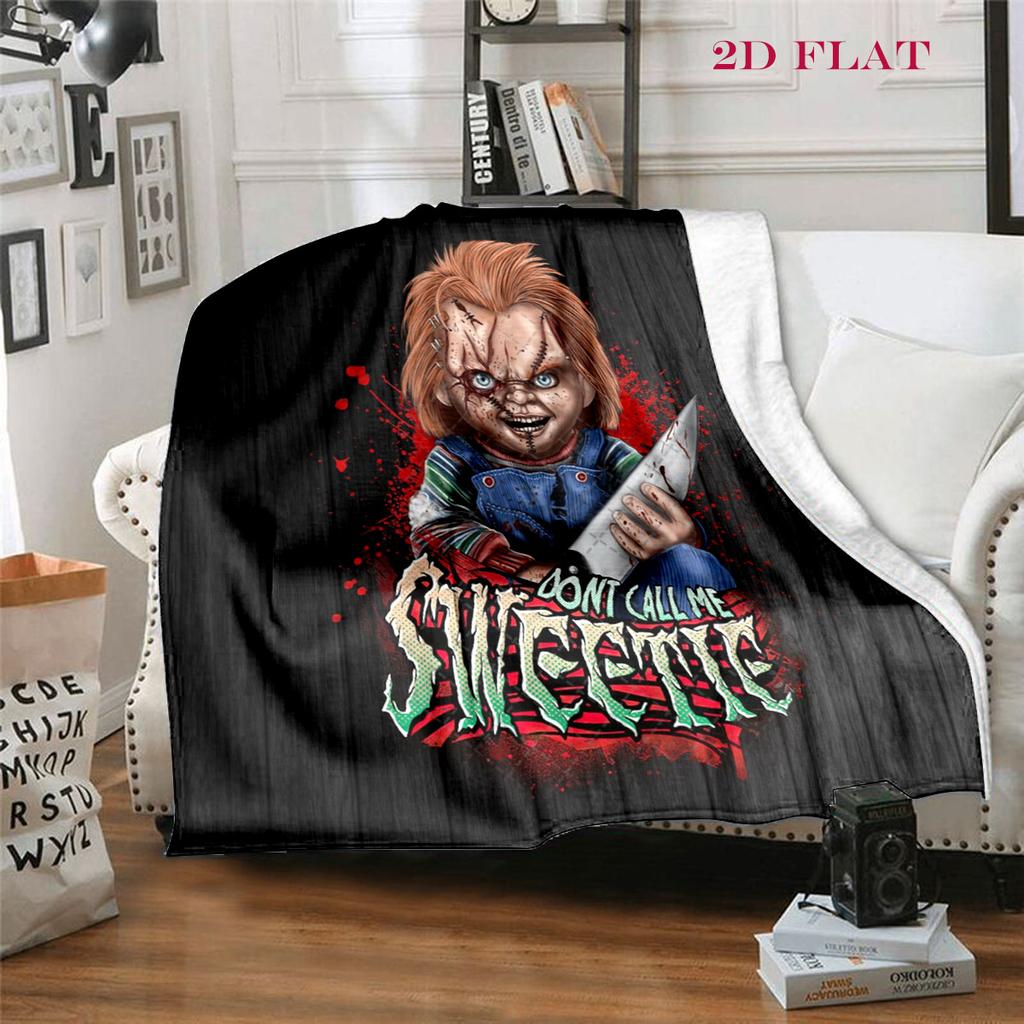 Doll Knife blanket Suitable for all seasons Soft and comfortable Office rest blanket Machine washable Air conditioning blanket