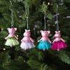 Christmas Tree Angel Pig Hanging Decoration For Crafts Home Auto Accessories