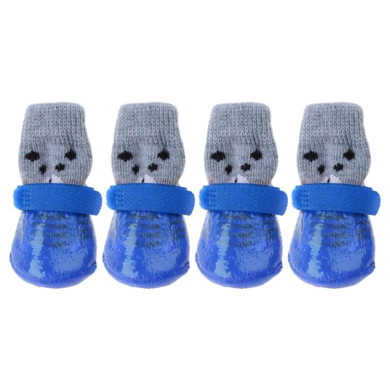 Waterproof Dog Socks For Medium Dogs Non-slip Dog Shoes Pet Dog Socks Pet Outdoor Shoes Anti-dirty Pet Shoes
