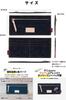 Okayama Denim Lange Skimming Card Coin Slim Wallet [Need Network] Geldbörse, Damen, Dünn, Prävention, Etui, Geldbörse,