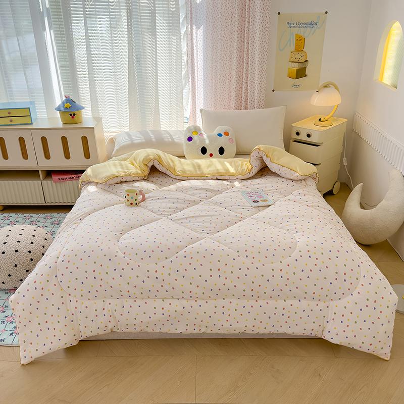 A-Class Washed Double-Layer Yarn Soybean Fiber Quilt