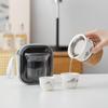 Portable Jade Sheep Travel Tea Set with Landscape Design - Ideal for Business Gifts