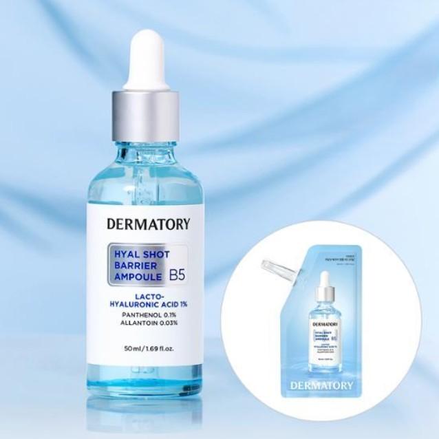 Dermatory Hial Shot Barrier B5 Ampoule 50ml + 50ml Refill Set