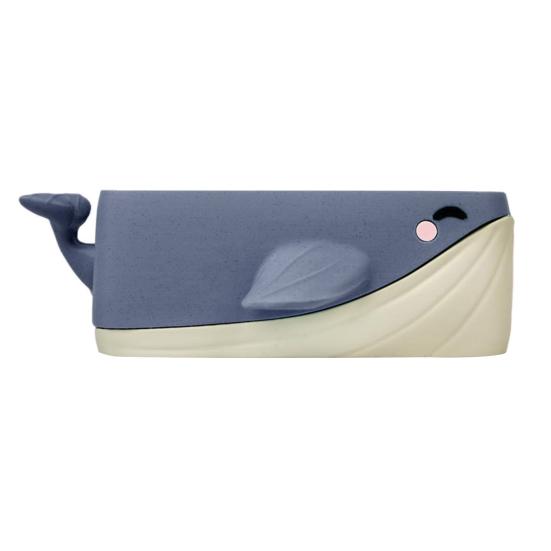 Tissue Box Cover Large Capacity Easy To Install Creative Whale Shaped 3D Printed Tissue Case Paper Holder