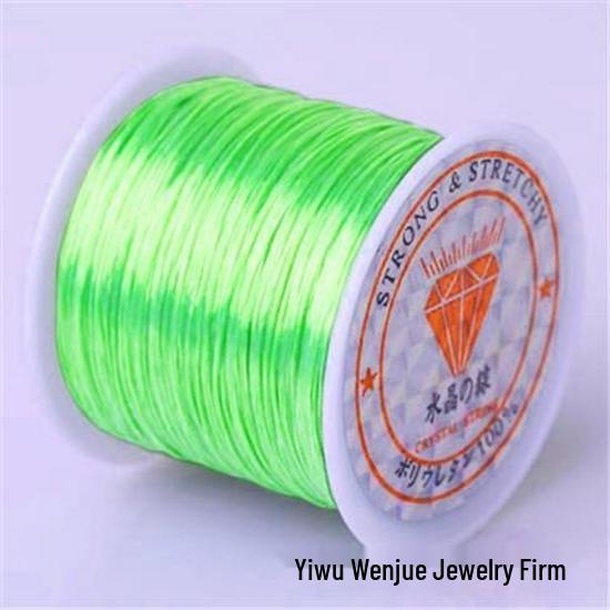 Elastic Cord for Round Crystal Buddhist Beads: Bracelet, Necklace, and Jade Beading String.