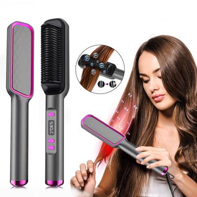 Keajor Hair Straightener Comb with Fast Heating and Anti-Scald Features