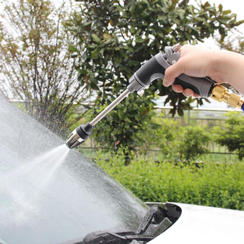 Vysokotlaké stříkací vodní pistole Mytí zahradní hadice Zavlažovací hadice Tryska Sprinkler Sady mycích nástrojů pro čištění automobilů Pistole pro automatické myčky