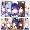Genshin Impact Game Phone Case For Xiaomi Redmi Note 12 11 10 Pro Plus 10S 9S 9 9T 8T 9C 9A 8 7 K40 Gaming Silicone Cover