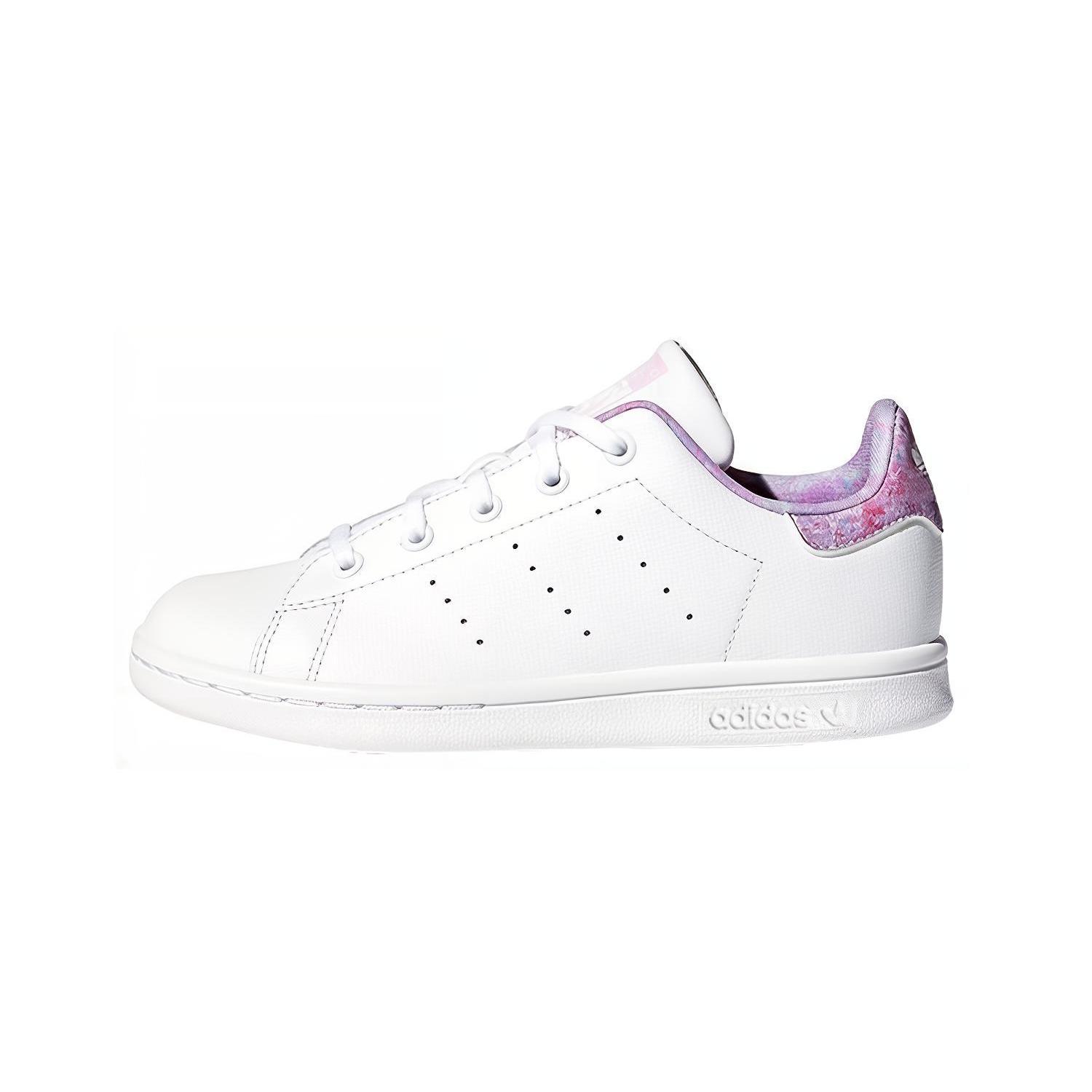 

Adidas Originals Slip Resistant Low top Kids Skateboarding Shoes White Pink Children Aged 3 7 Years Old AH2153 30.5