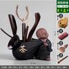 Kung Fu Tea Set Accessories Tea Ceremony Six Gentlemen Set Solid Wood Tea Spoon Bamboo Shovel