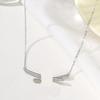 Titanium Steel Non-fading Necklace - European & American Style, Light Luxury, Versatile Korean Fashion, Perfect for Women and Girlfriend Gifts.