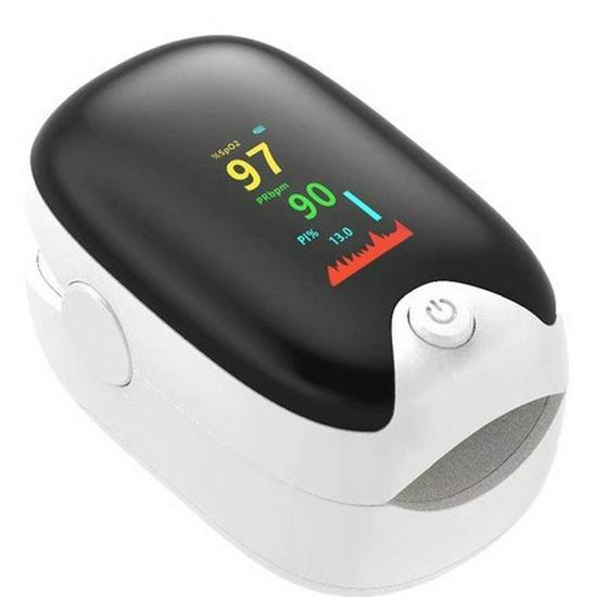 Haushalts-Fingerpulsoximeter: Blutsauerstoff- & Herzfrequenzmesser
