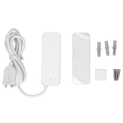 Alarma de Sensor de Nivel de Agua Control Remoto por APP ABS Detector Inteligente de Alarma de Inundación de Agua para Inodoro