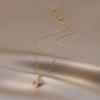 Windmill Pendant Necklace Jewelry Decor Fidget Pinwheel Necklace for Anxiety Ins