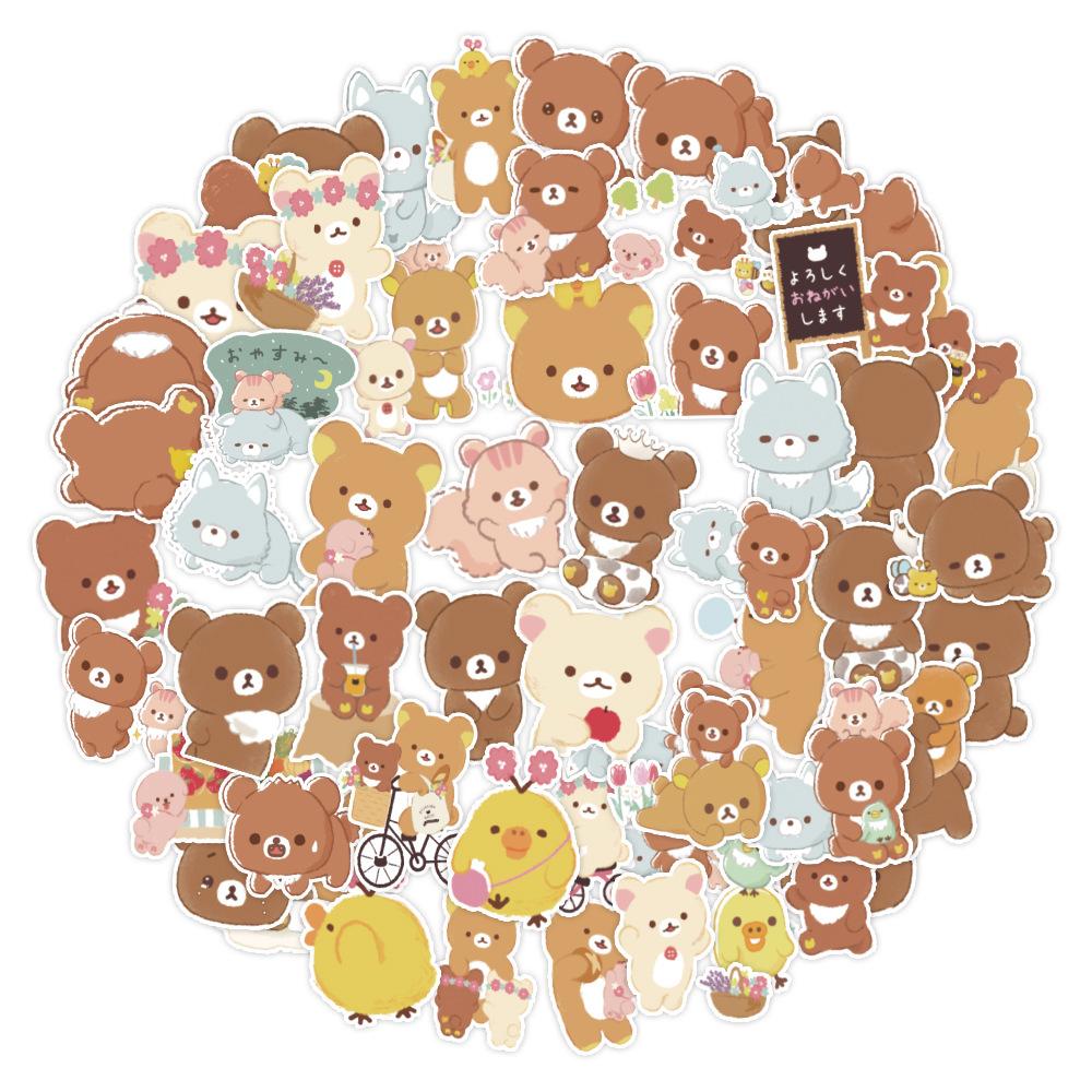 

60 шт. новые наклейки, милые наклейки для ноутбука, наклейки для мобильных телефонов