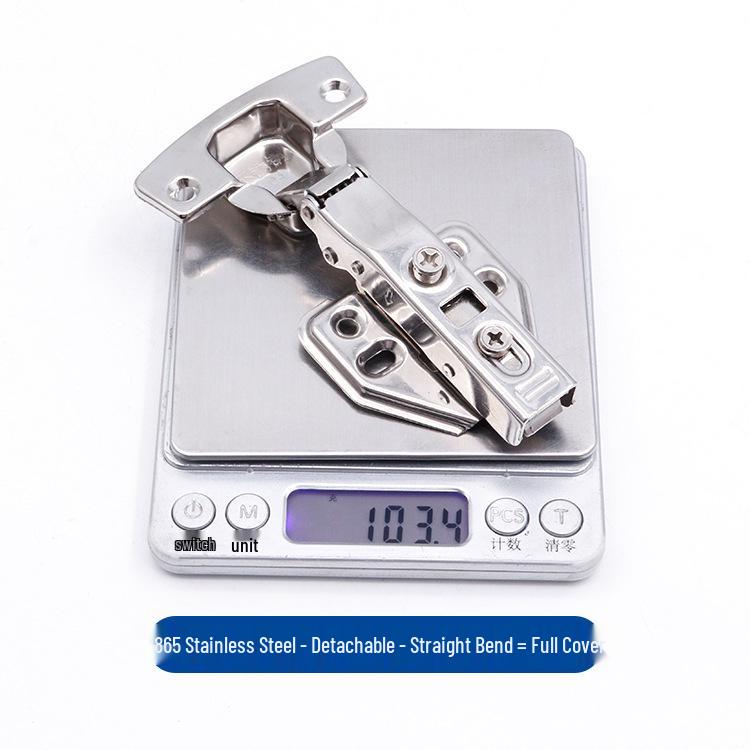 304 Stainless Steel Soft Close Hydraulic Cabinet Hinges - Thickened, Two-Stage Force for Furniture