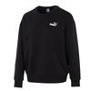 Sportstyle Essentials Pullover Rundhals Locker Gestricktes Sweatshirt Damen Sweatshirt Schwarz 685587-01