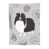 Sheltie Dog  Blanket Fleece Sofa Throw Blanket Multifunction for Home Bedroom Travel Throws Bedspread Quilt