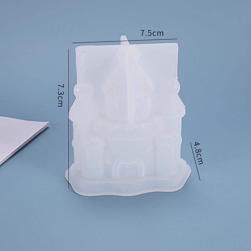 Dreamy Castle House 3D Cartoon Silicone Mold
