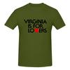 Virginia ist für Liebhaber Vintage T-Shirt Zuhause Faul Schnelltrocknendes T-Shirt