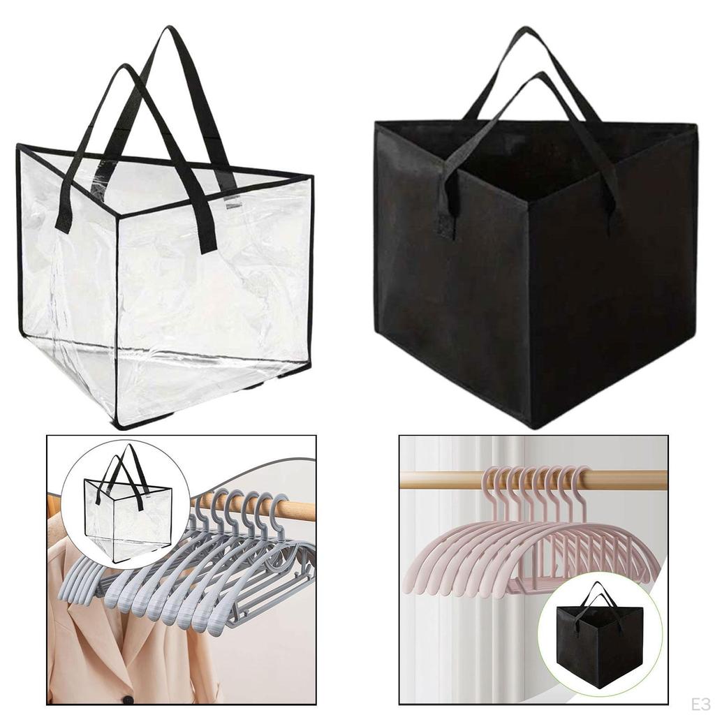 Kleiderbügel Organizer Tasche Box Geschenke Leichtgewichtiger Dreieckiger Aufbewahrungsbehälter