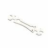 Multi-Functional Hub Cone Wrench Chrome Vanadium Steel Open-End Wrench  Home Repair