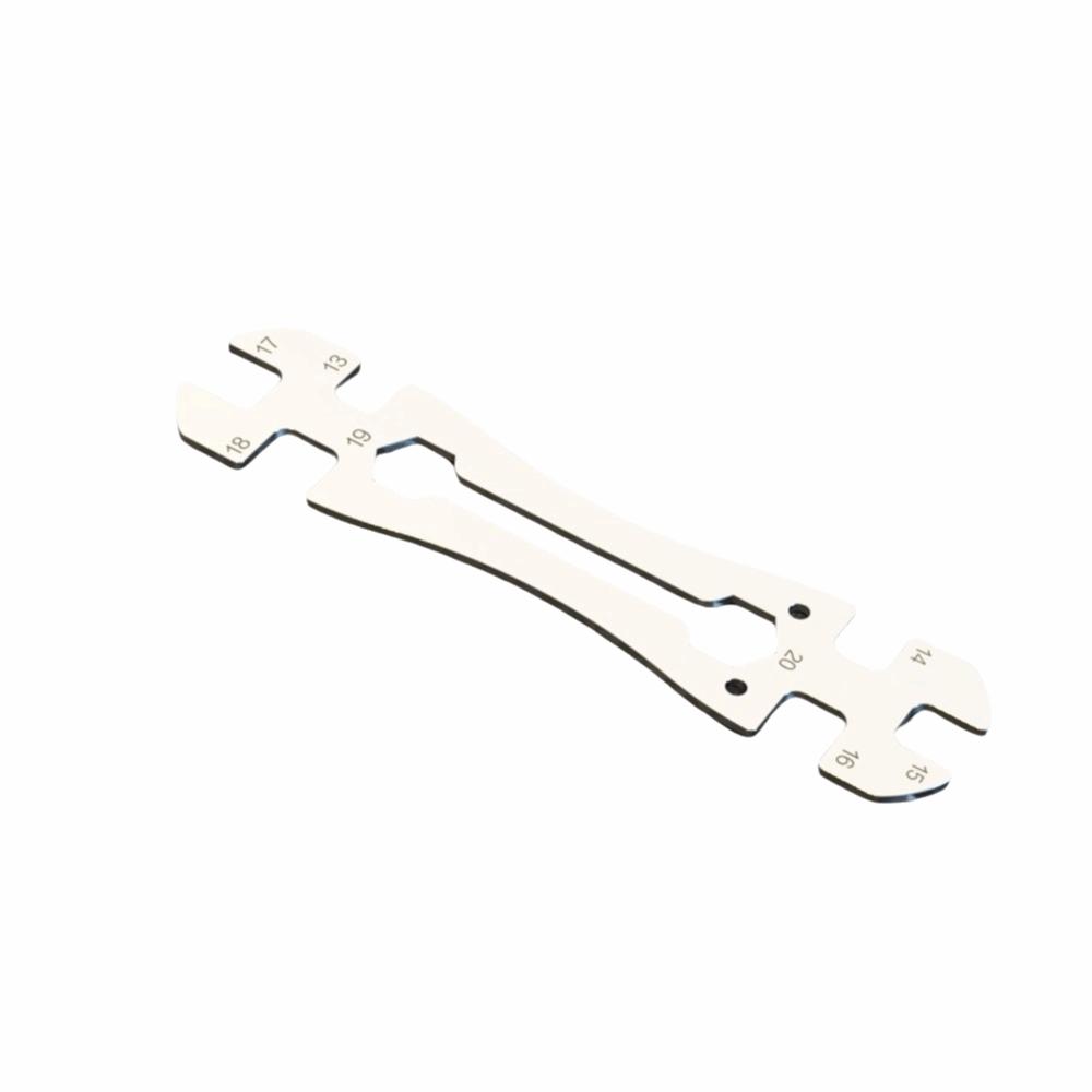 Multi-Functional Hub Cone Wrench Chrome Vanadium Steel Open-End Wrench  Home Repair