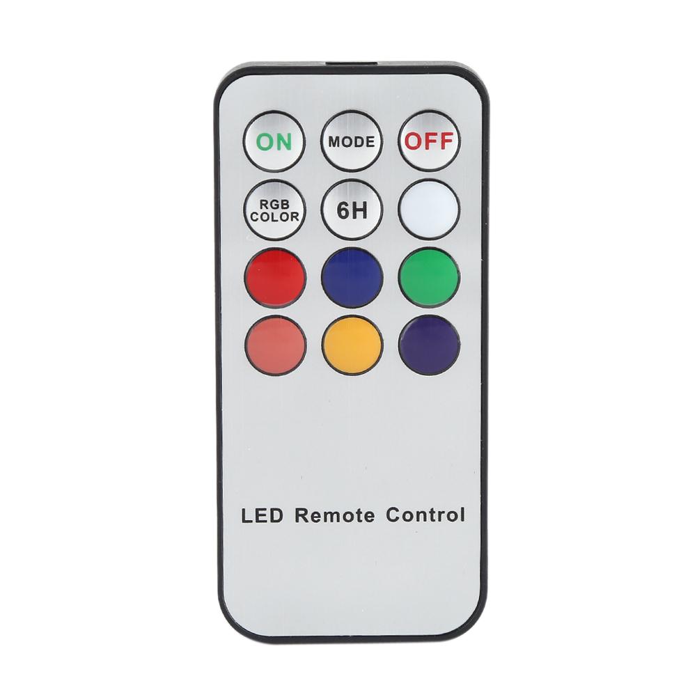 

10x LED Flameless Cordless Candles Light with Clips Home Wedding Party Christmas Decor