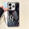 Albedo O-Overlords Anime Plating Phone Case For Xiaomi Redmi Note 14 15 Pro Plus 13 12 11 11S 11T 10 9S 9 5G Anti-Fall Airabag C