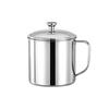 ZHOUYUEHENGSHENG 304 Stainless Steel Mug with Handle and Lid