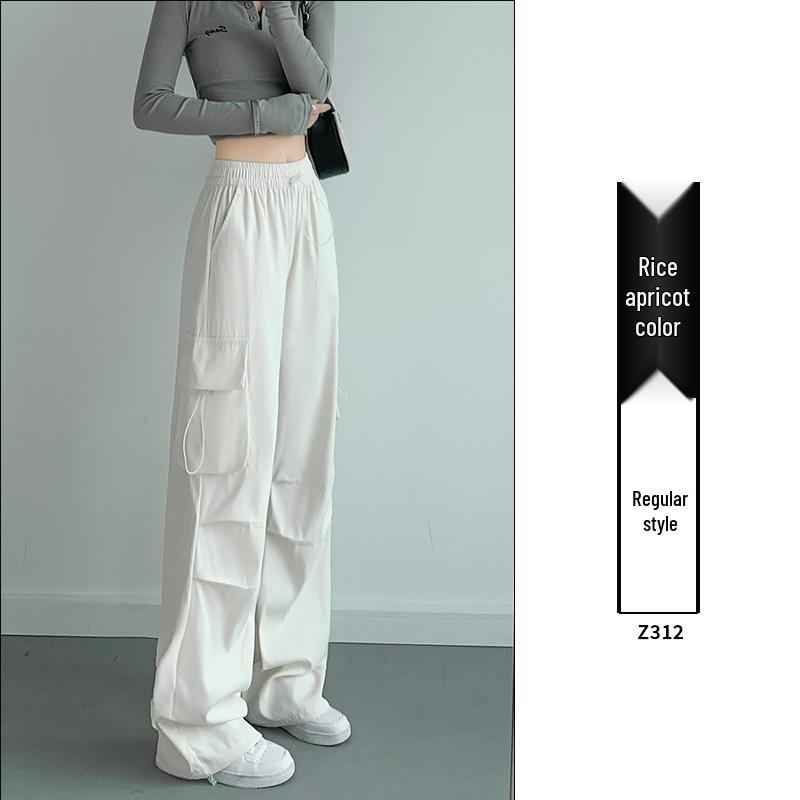 Women's 2026 Quick-Dry Windproof Wide-Leg Ice Silk Hiking Pants