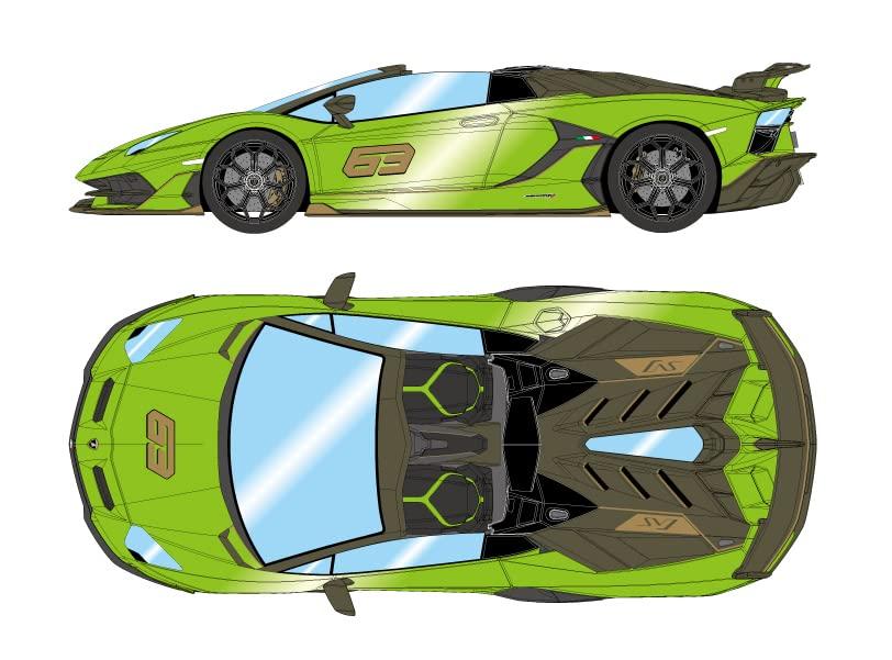 

EIDOLON Lamborghini Aventador SVJ 63 Roadster 2019 Verdeisaka Готовый продукт 1/18