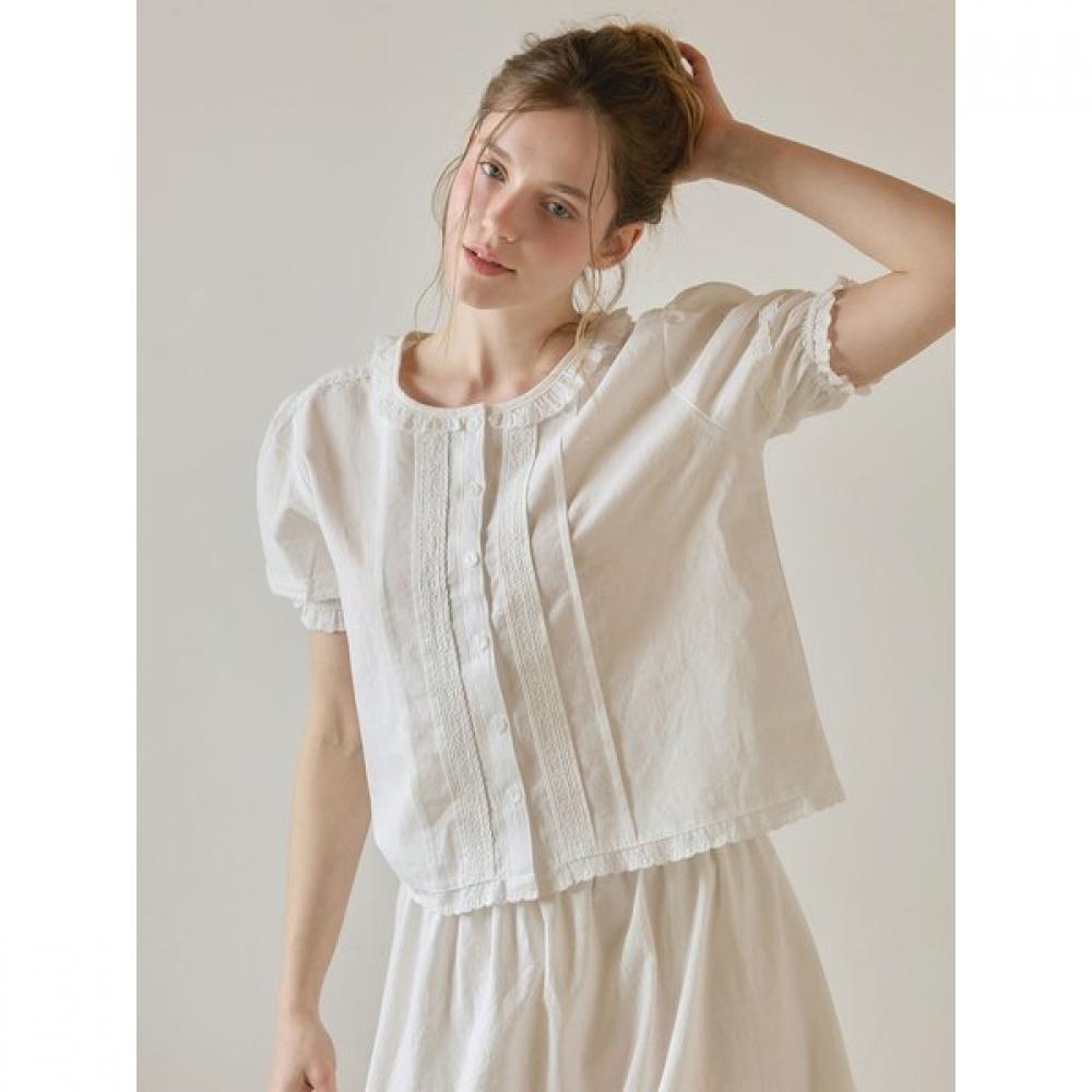 Lunaluz Women S Cotton Round Neck Short Sleeve Skirt Two Piece pajamaS