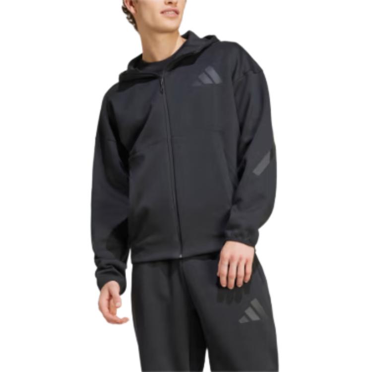 adidas Sportswear Z.N.E. Full-Zip Hooded Jacket Black JE7538