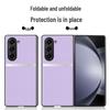 Samsung ZFold5 Liquid Leather Case: Anti-Fall Anti-Fouling Protective Cover, One-Piece Shipping