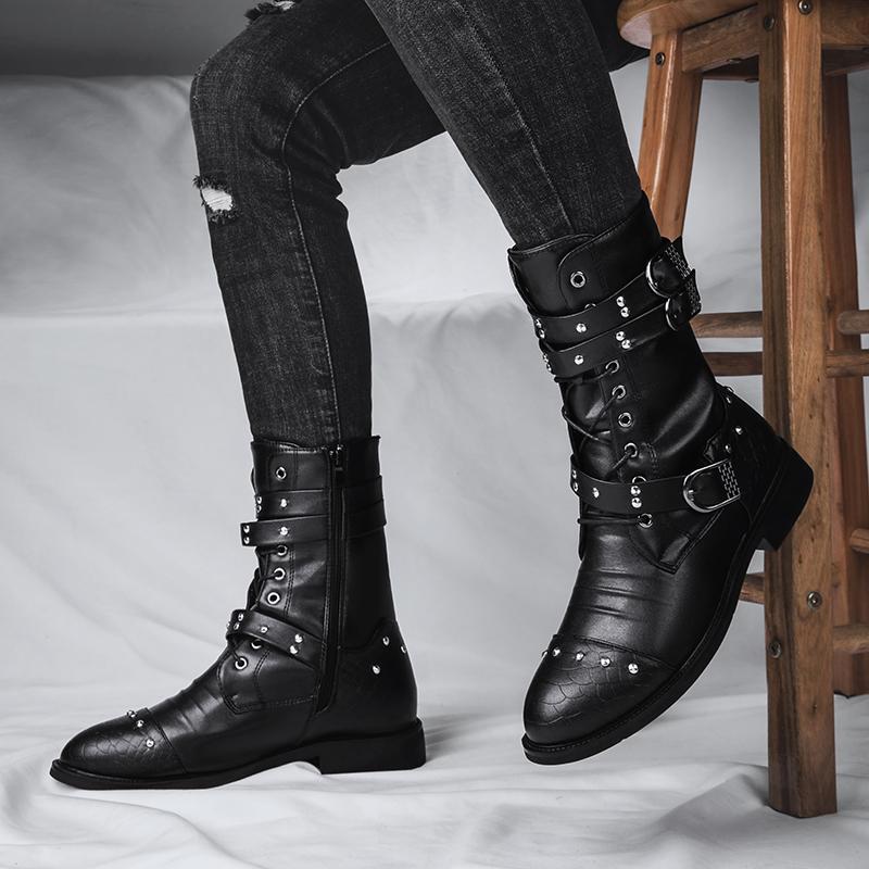 Buty z Dużą Głową 2026 Nowe Brzydkie Urocze Buty Chlebowe Gruba Podeszwa Czarne Grube Ding Buty