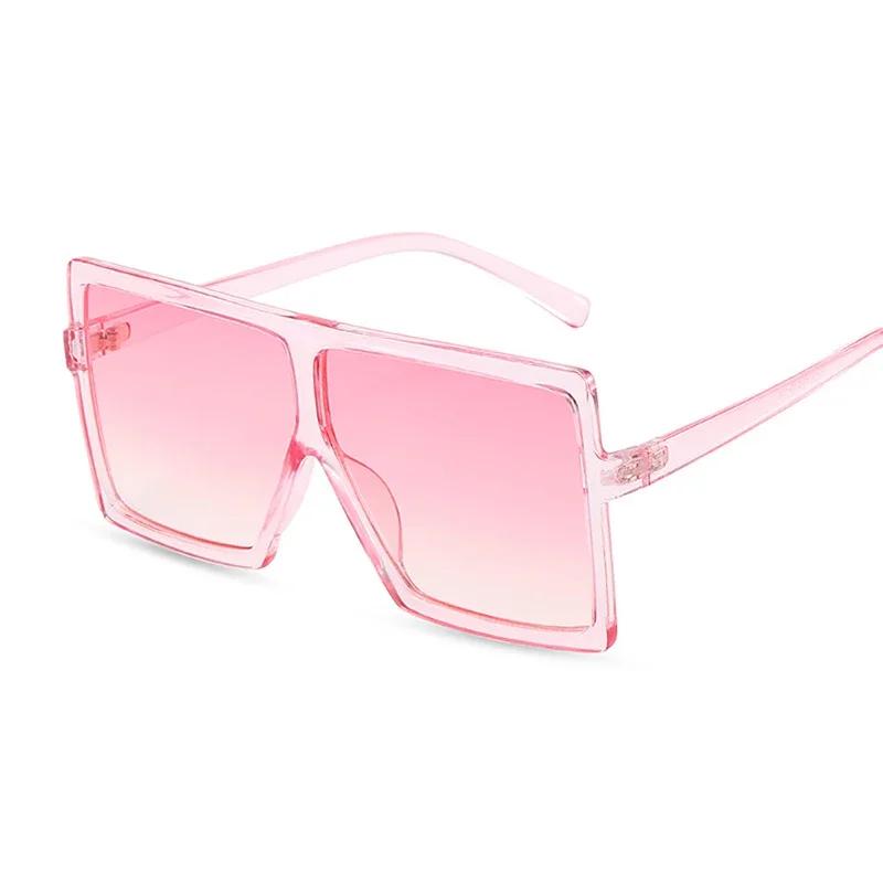 New Sunglasses Square Women Sun Glasses Female Eyewear Eyeglasses Plastic Frame Clear Lens UV400 Shade Fashion Driving