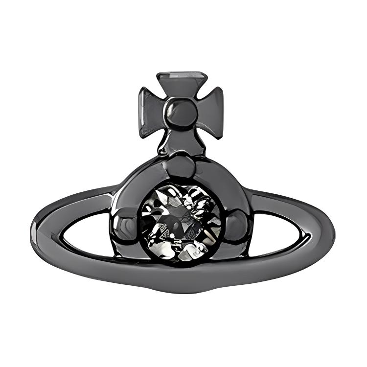 

Vivienne Westwood Nano Gun Black Brass Earring Unisex Earrings 62010086-S108-CN Box+Shopping Bag