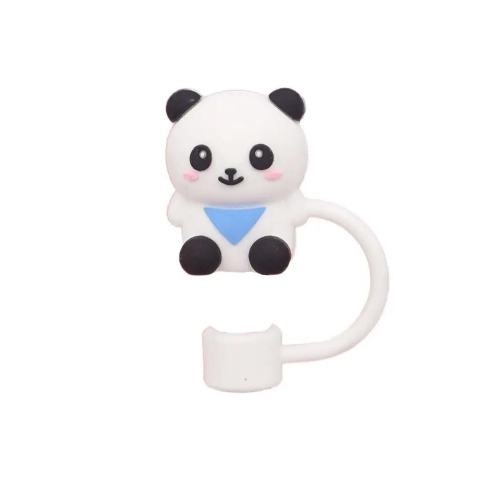 Reusable Silicone Straw Plug New Dust-proof Splash Proof Straw Tips Cover Kitchen Tool Cup Accessories Drinking Dust Cap Bottle