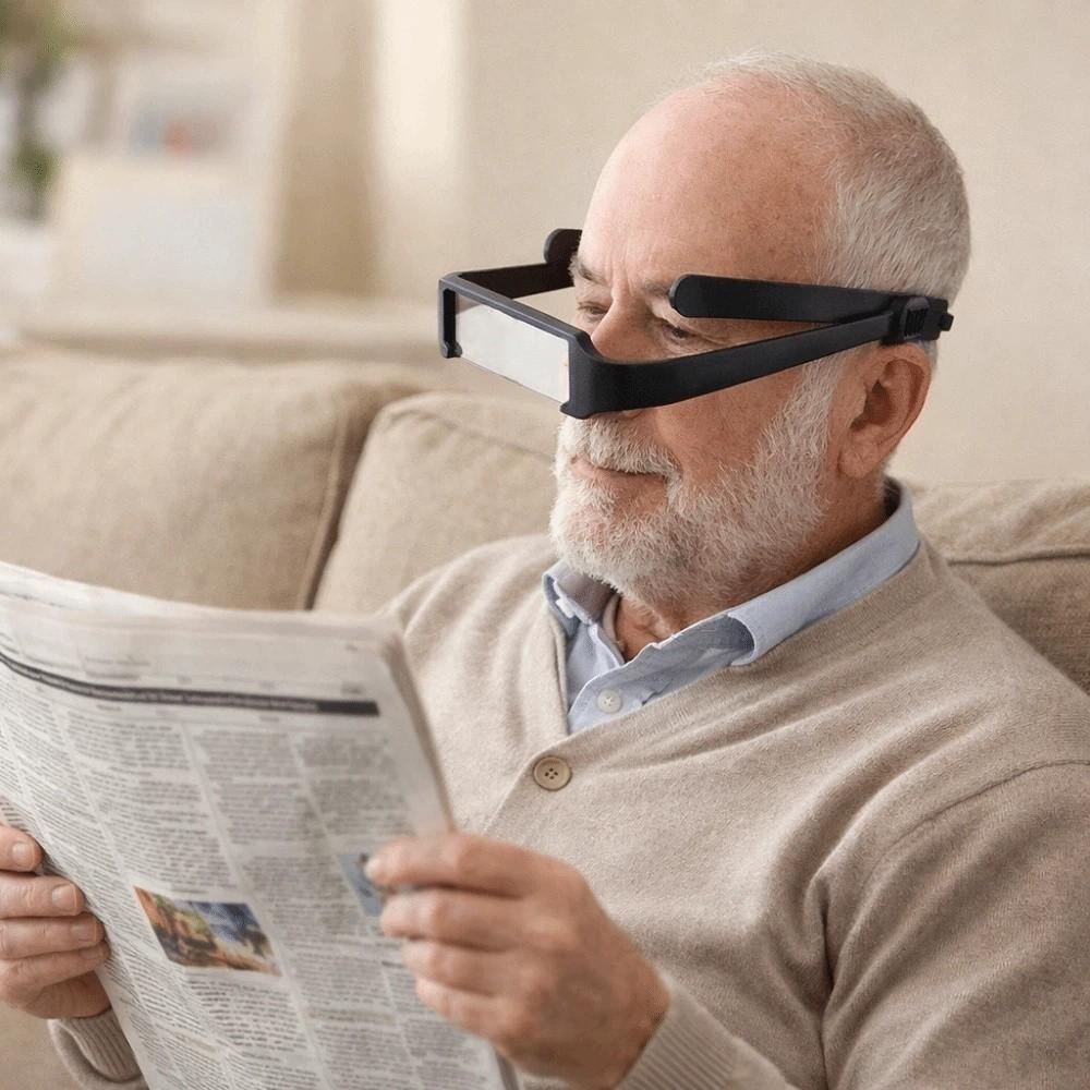 Interchangeable Lenses Headband Magnifier Simple Head Mount Magnifier  Sewing Crafts