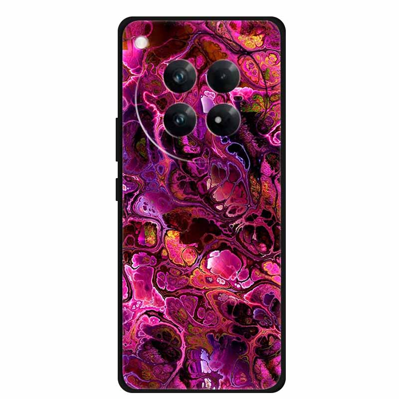 For Infinix Zero 40 5G Case Black Silicone TPU Painted Planet Cover Luxury Animal Case For Infinix Zero 40 4G Luxury FlowerFunda