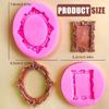 Picture Frame Silicone Molds Soap Molds for Epoxy Resin Handmade Soap Gypsum Decoration Chocolate Silicone Molds