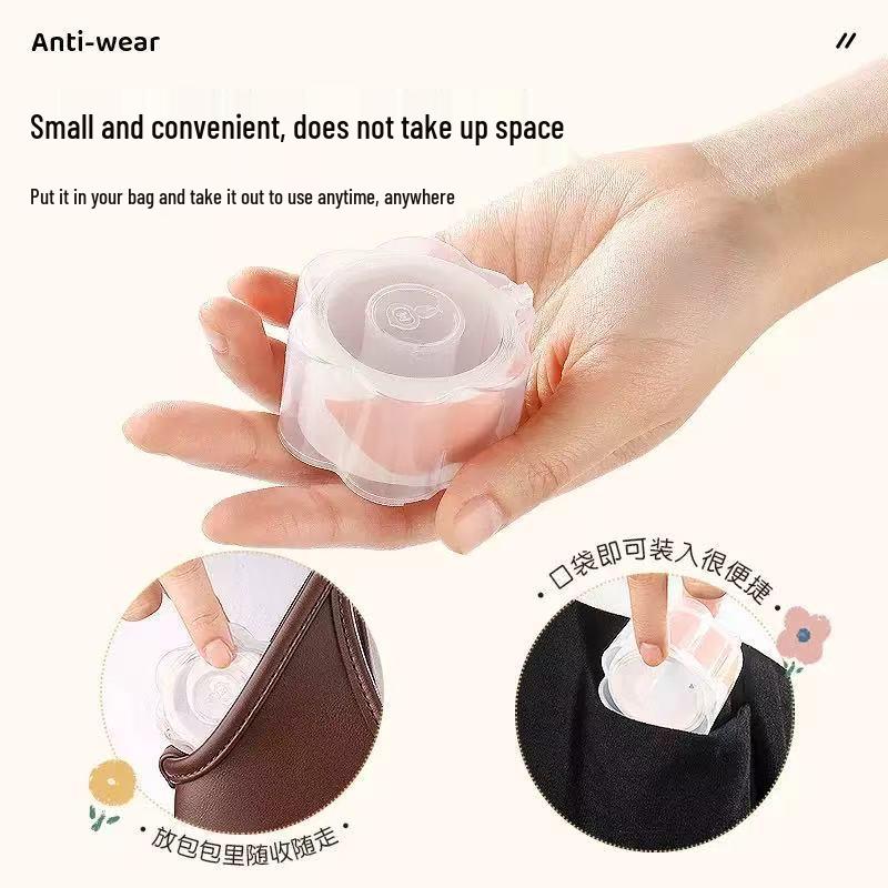 Invisible Anti-Friction Heel Stickers for High Heels - Soft, Transparent Blister Prevention Foot Pads