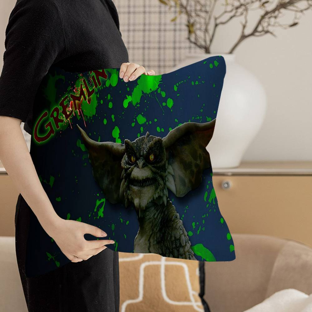 G-Gremlins Personalisierte Kissenhülle Kinderzimmer Wilde Party Dekoration Kissenbezug Kindergeburtstag Dusche Geschenk